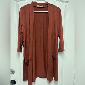 Rust Cardigan